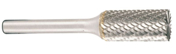 Projahn hardmetalen frees vorm B cilinder met kopvertanding d1 12,7 mm, schachtdiameter 6,0 mm, kruisvertanding, 700266127