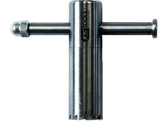 KS Tools 3/8" afdichtingszittingfrees 0°, diameter 22 mm met boring, 150.1486