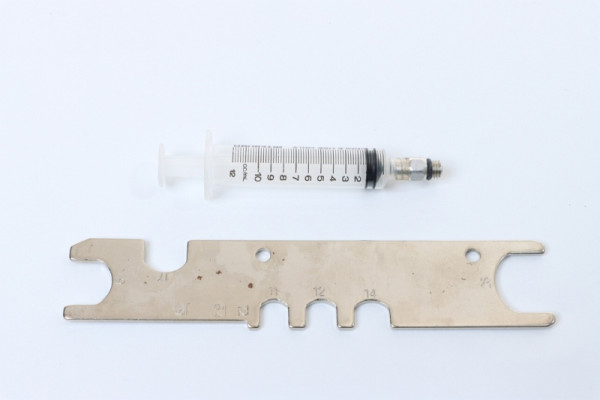 ELMAG originele slijtagedelenset (sleutel, oliespuit) voor DL blindklinkhamer, EPS 501, 43977