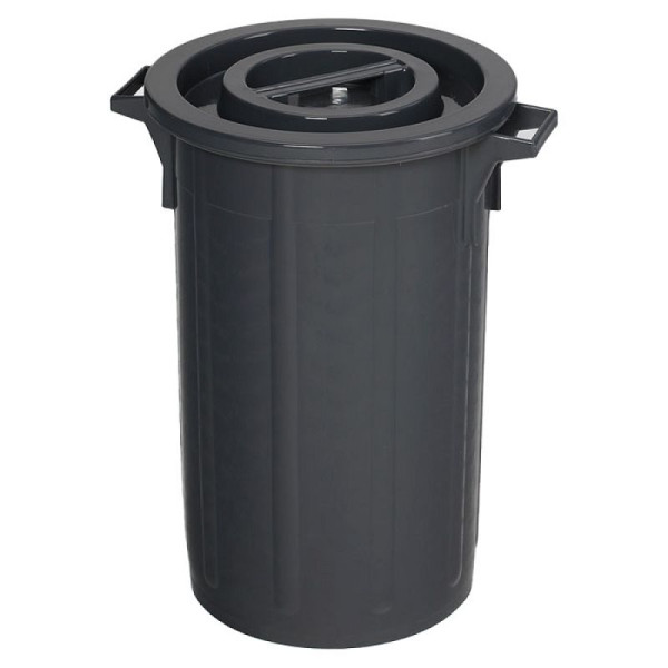 Steen HGS afvalbak -Cubo Roman-, 90 liter/510x700mm, 17384