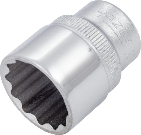 Hazet-dop, bi-hex, hol vierkant 10 mm (3/8"), buiten dubbel-hex tractieprofiel, 11/16", 880AZ-11/16