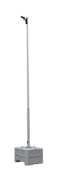 Schake cameramastset 6m met beugel bestaande uit: 1x betoninstallatieapparaat, 1x stalen mast 6,0m verzinkt, 3531K-SET2