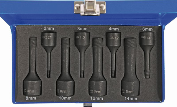 Kunzer schroefuithalerset, 8-delig, 7SA08