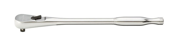VIGOR omschakelbare ratel met fijne tanden, lange uitvoering, massief vierkant 6,3 mm (1/4 inch), 200 mm, V4944