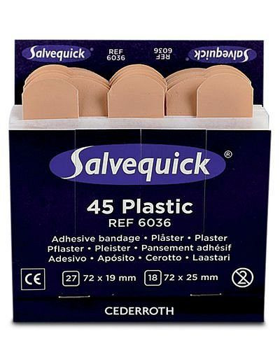 DENIOS navulset Navulling 6036 voor gipsdispensers, watervast, 2 maten, 45 stuks, 164-949