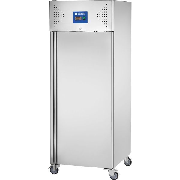 Stalgast Edelstahl Kühlschrank mit Rädern, Serie Starline, GN 2/1, Inhalt: 650/465 Liter, KT4011650