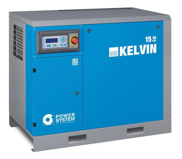 POWERSYSTEM IND schroefcompressor industrie zonder droger, Powersystem KELVIN 11 - 10 bar, 20160109