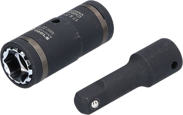 Brilliant Tools 1/2" 4in1 slagdoppenset, 2 stuks, BT691011