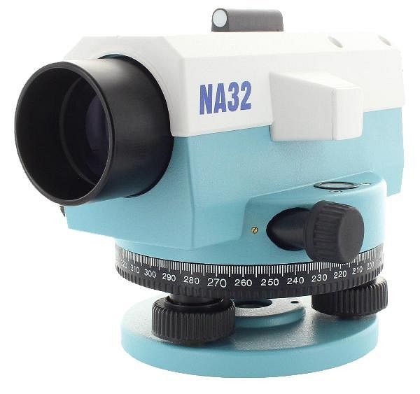 hedue Nivellier NA32, Vergrößerung 32 x, Kreisteilung 360°, Kürzeste Zielweite 0,3 m, N108