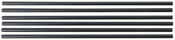 KS Tools ABS (acrylonitril-butadieen-styreen) reparatiestickset, 6-delig, zwart, 960.1125