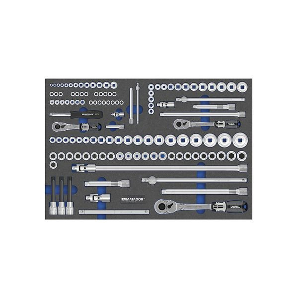 MATADOR gereedschapsmodule: dopsleutel Pro XL, 3/3: 390 x 579 mm, gewicht: 9050 g, 8164 1421