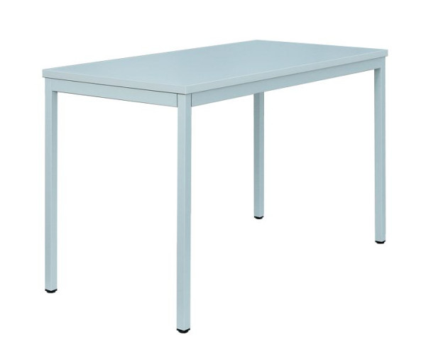 Lüllmann vergadertafel, 750 x 1800 x 600 mm, lichtgrijs/lichtgrijs, 331115