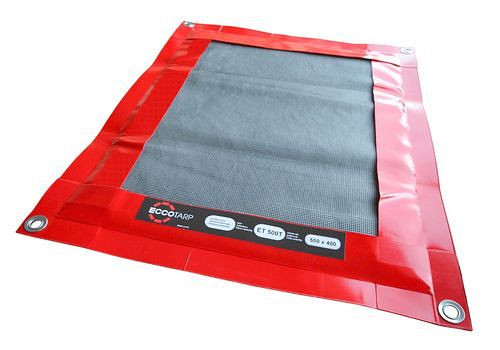DENIOS opvouwbare, herbruikbare lekbak met verwisselbaar absorberend vlies, 1080 x 580 mm, 3 l, 259-089