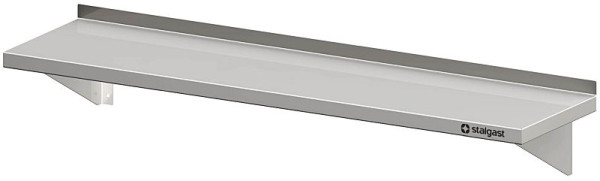 Stalgast Wandbord mit Konsolen, 800x300x170 mm, verschweißt, VWB08300