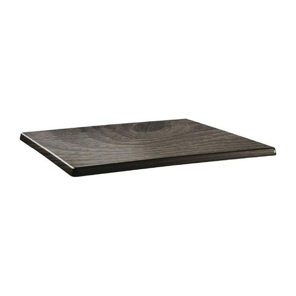 Topalit Classic Line rechthoekig tafelblad hout 120 x 80cm, DR959