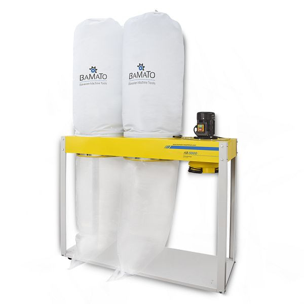 BAMATO afzuigsysteem AB-5000 met 4-weg verdeler (400V), AB-5000
