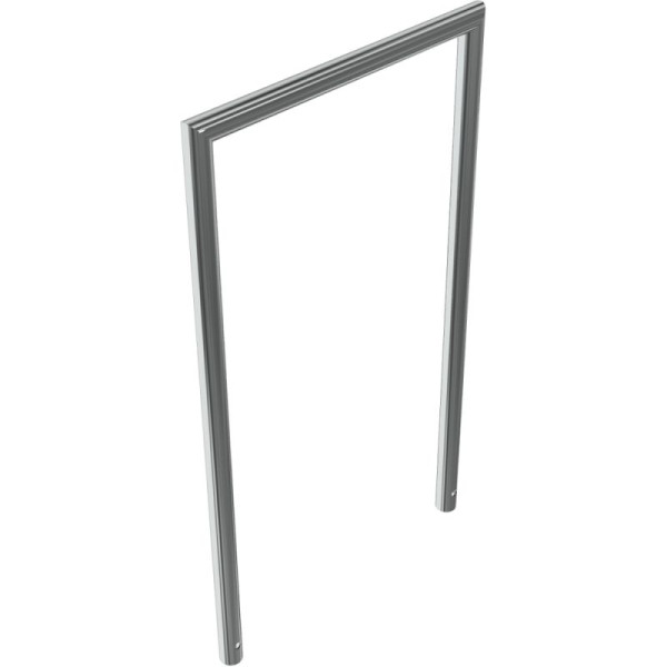 Stein HGS HGS Leunbeugel/barrière -Kassel-van RVS, 700mm/1200mm/voor inzetting in beton, 20410