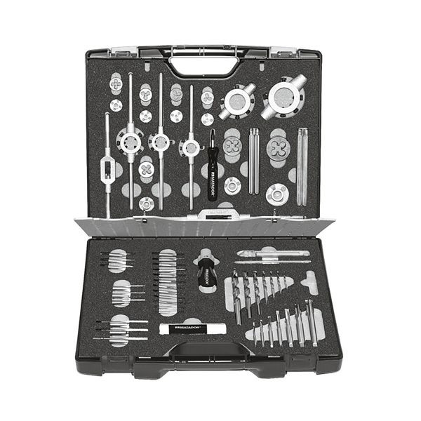 MATADOR draadsnijgereedschapset PRO, 61-delig M3 - M12, 0766 9610