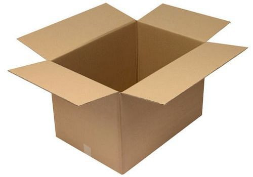TransPak golfkartonnen vouwdoos 2-wandig, binnenmaat 650 x 460 x 430 mm, formaat C2, kwaliteit 2.30BC, verpakking: 10 stuks, 299403