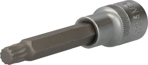 Brilliant Tools 1/2" bitdop met meerdere tanden, 100 mm lang, M9, BT022943