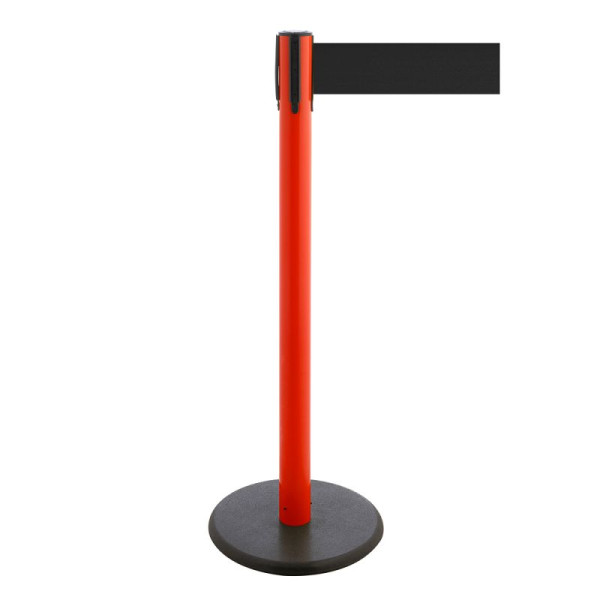 Stein HGS HGS personengeleidingssysteem -P-Line Premium-, rood, zwart, met magnetisch banduiteinde, bandlengte: 2,3 m, 34244d-0304