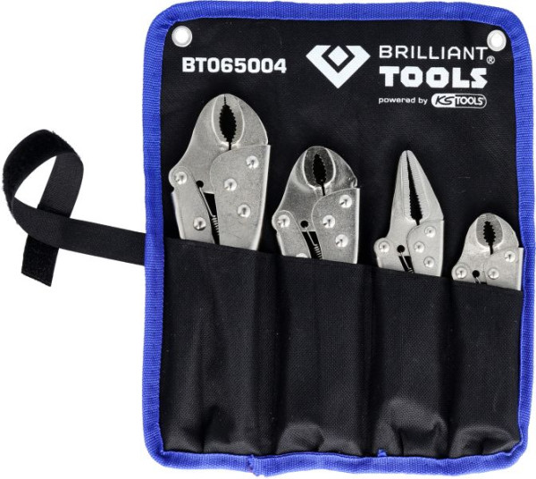 Brilliant Tools griptang / griptangenset, 4-delig, BT065004