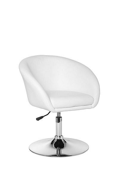 Amstyle Design ontspanningsstoel kunstleer wit, SPM2.158