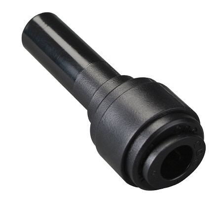 timmer B-GRZ-12-8-KU-H2O, rechte verloopstop van kunststof, voor water, VE: 10 stuks, 03080256