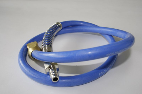 ELMAG PU-slangtoevoerleiding 1,1 m compleet voor EURODRUM AIR 20 (onderdeelnr. 14, 19, 21, 22), 9402210