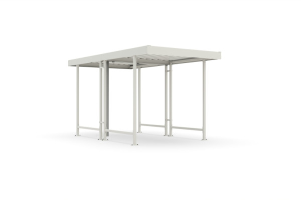 WSM dakbedekking Leipzig L40 RAL 9002 als bouwpakket, 102001867