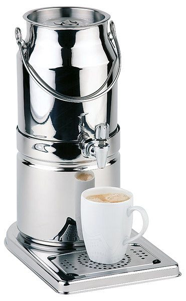 APS melkkan -TOP FRESH-, 21 x 32 cm, hoogte: 39 cm, roestvrij staal 18/8, 1 koelelement in de bodem, 3 liter, 10830