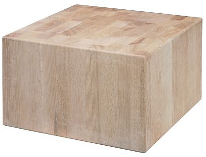Contacto hakblok wit beuken zonder voet 30 x 30 cm, 3644/303