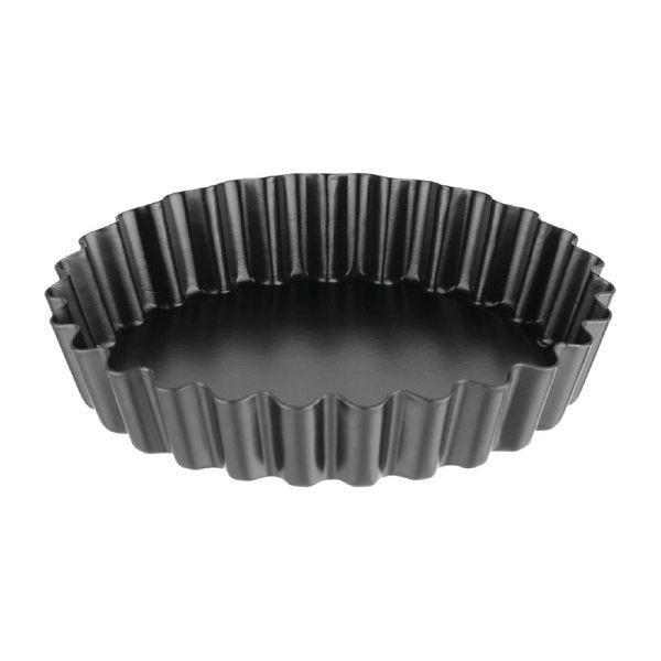 Vogue mini quichevormpjes met uitneembare bodem 10cm, VE: 3 stuks, CW991