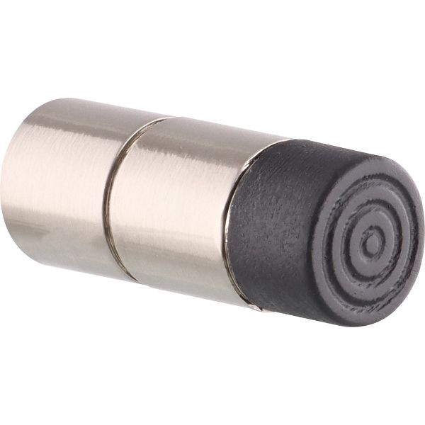 WAGNER Wandtürstopper EH5113 Durchmesser 12mm, Höhe 30mm, Edelstahl-Optik, SB, VE: 4 Stück, 15511311