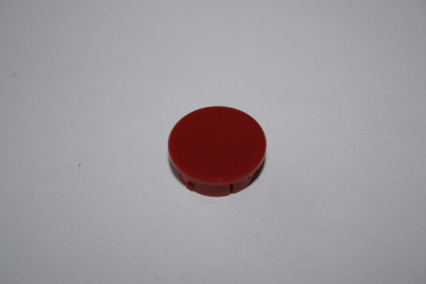 ELMAG rode afdekkap voor draaiknop, voor 6 mm pot nr. 9505426, 9505427