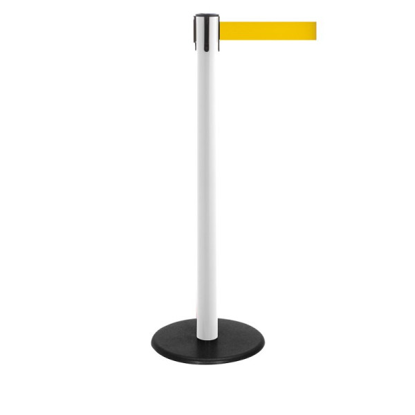 Stein HGS HGS personengeleidingssysteem -P-Line Famous-, wit, signaalgeel, met riemeindstuk (standaard), riemlengte: 2,3 m, 12802-1202