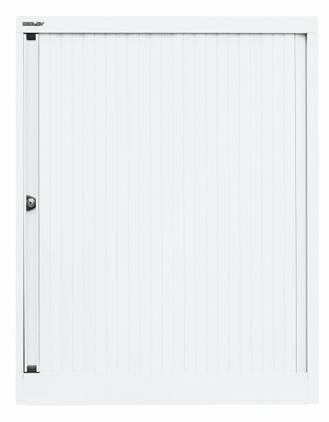 Bisley rolluikkast EuroTambour, 2 planken, 2,5 OH, B 800 mm, rolluik verkeerswit, carrosserie verkeerswit, ET408102SPWW696