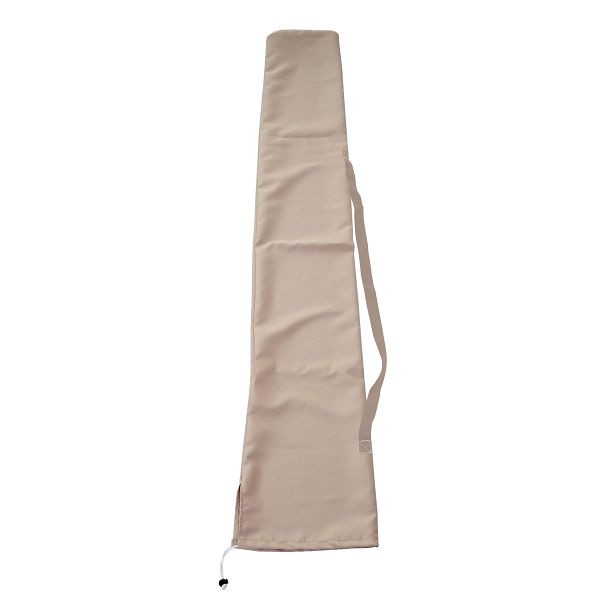 Mendler beschermhoes voor parasols tot 2.70m, hoes met trekkoord, creme, 56683