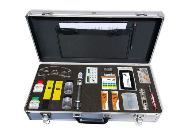 Hamma-testkoffer voor het testen van koelsmeermiddelen exclusief, 2201002
