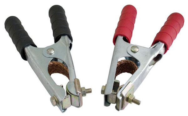 ELMAG poolaansluitset, 1x rood + zwart, 600 A, lengte: 165 mm - SB, 59680