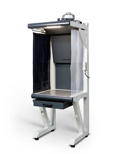 DENIOS afzuigtafel voor las- en soldeerwerkzaamheden, werkblad 640 x 600 mm, 248400