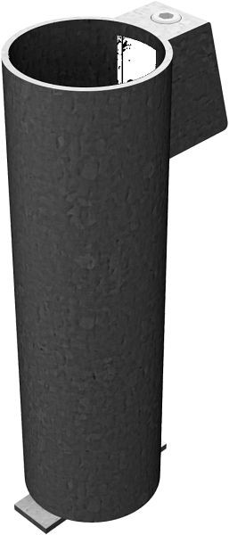 Schake grondhuls met vergrendeling voor buispalen Ø 60 / 76 mm, voor buispalen Ø 76 mm, 300 mm lang, 473_31