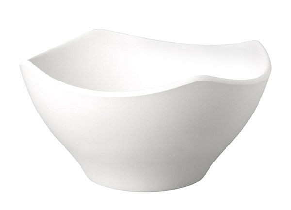 APS schaal -ZEN-, 21 x 21 cm, hoogte: 11 cm, melamine, zwart, steenlook, 1,4 liter, 83712
