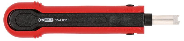 KS Tools kabelontgrendelingsgereedschap voor platte bussen 0,6 mm, 154.0113