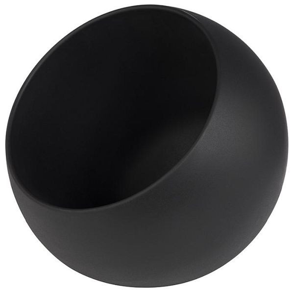 APS kom met deksel -MOON-, set bestaande uit: kom, Ø 19 cm, hoogte: 17,5 cm, 0,8 liter, melamine, zwart, 85083