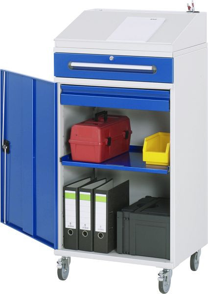 RAU zijkast sta bureau - model 03, B650 x D520 x H1235/1345 mm, 07-650-M03F.11