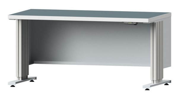 ANKE werkbank LIFT, model 150, 1500 x 800 x 740-1140 mm, RAL 7035, UBP 40 mm, 405.202