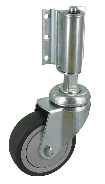 Wieltechniek Veerbelast ladderwiel GEP NLAF 01/75/24K, draagvermogen [kg]: 60, 401023