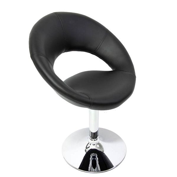 Mendler set van 6 eetkamerstoelen Eetkamerstoel Palermo, zwart, 6x20744