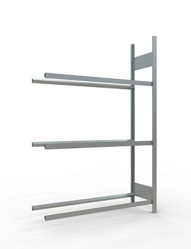 Schulte bandenrek, aanbouwveld, 3 opbergniveaus, vakbreedte 1300 mm, 1306 x 436 x 2000 mm, 278848
